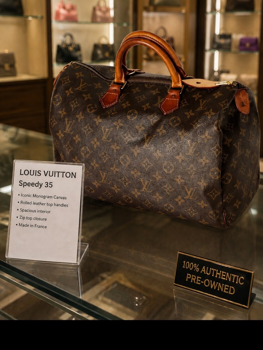 💥 Reduced Price.Authentic Louis Vuitton Speedy 35